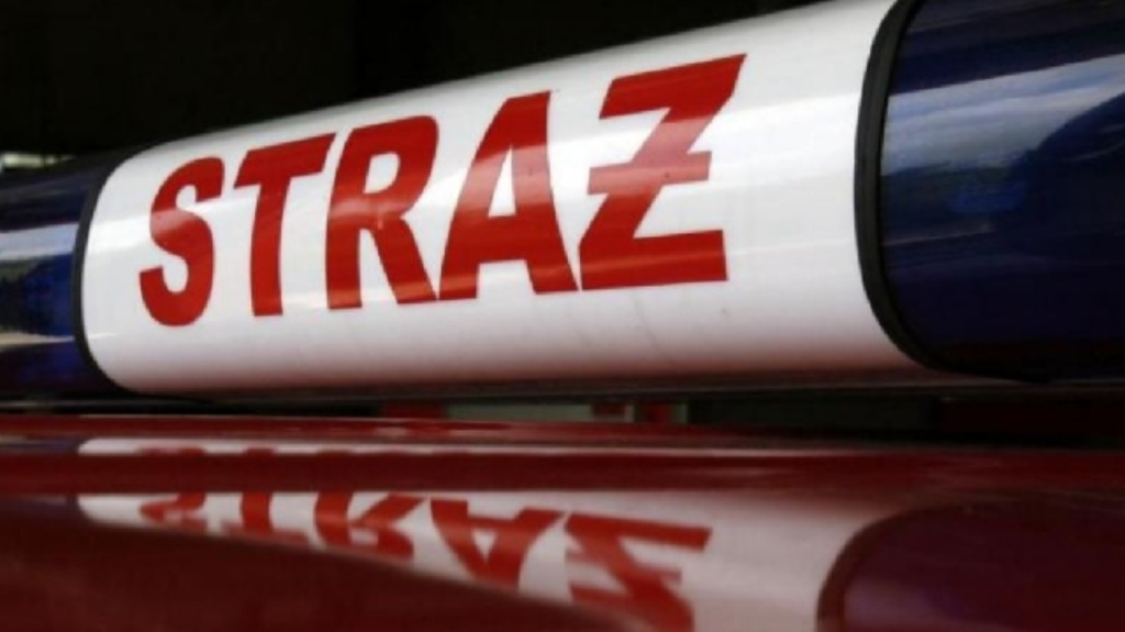Pożar domu jednorodzinnego w Szczecinku