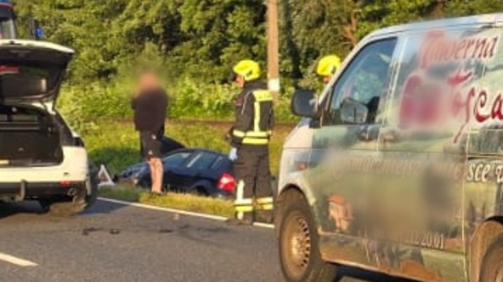 1500 zł mandatu i 12 punktów karnych po kolizji na DW165