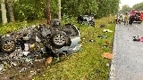 [DW-152] Kolejne zderzenie dwóch samochodów między Reskiem a Starogardem. Nie żyją dwie osoby, trzecia w ciężkim stanie