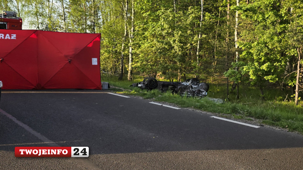 Tragiczny Wypadek Niedaleko Sławoborza. Nie żyją Dwie Osoby