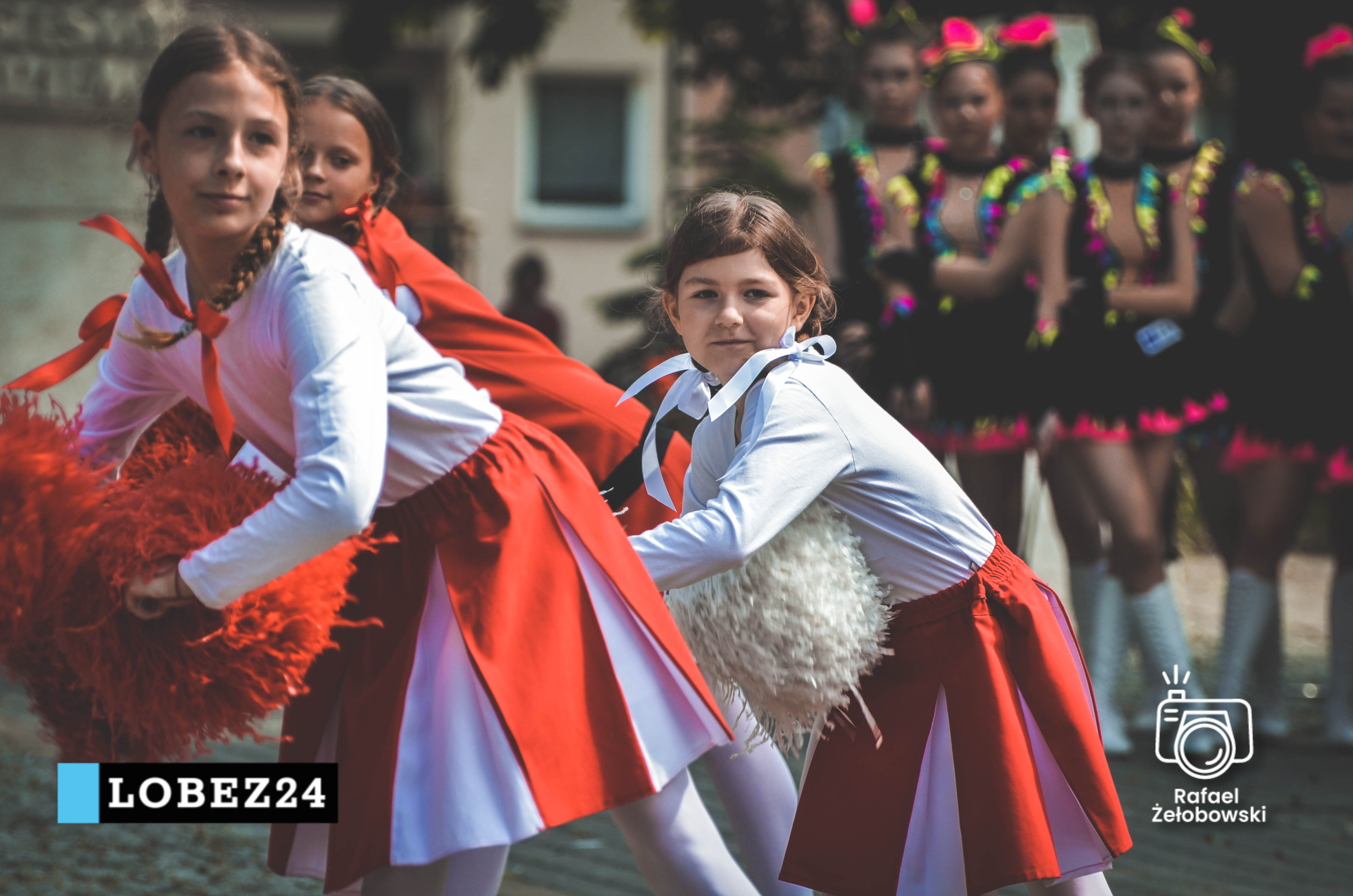 Grupa mażoretek Łobeskiego Domu Kultury