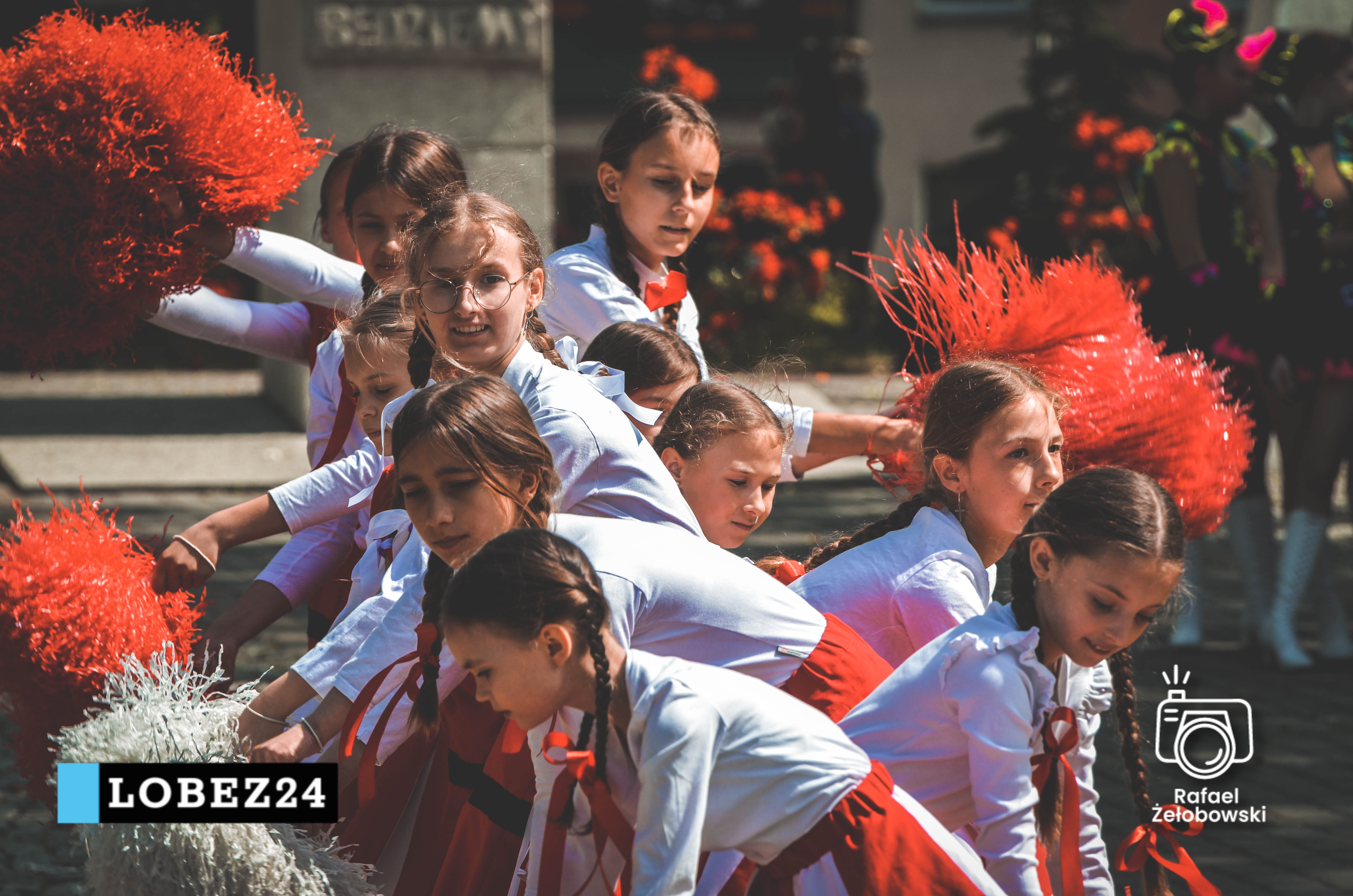Grupa mażoretek Łobeskiego Domu Kultury