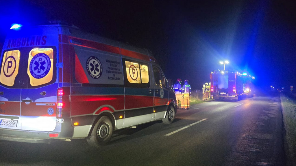 Dachowało auto