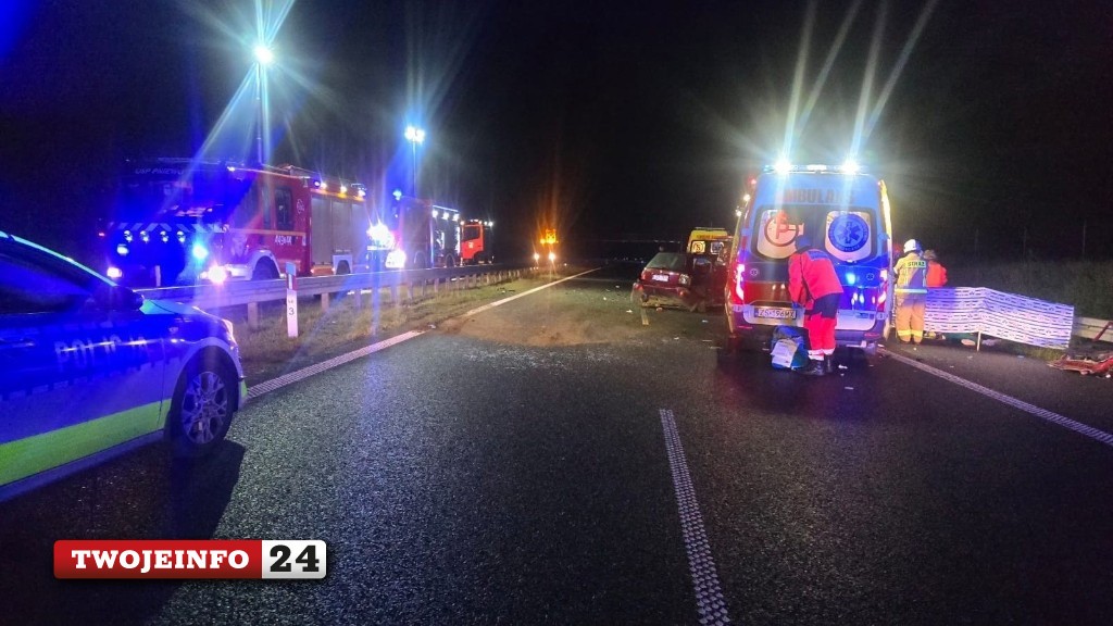 Wypadek na S6 węzeł Wicimice. Droga zablokowana.