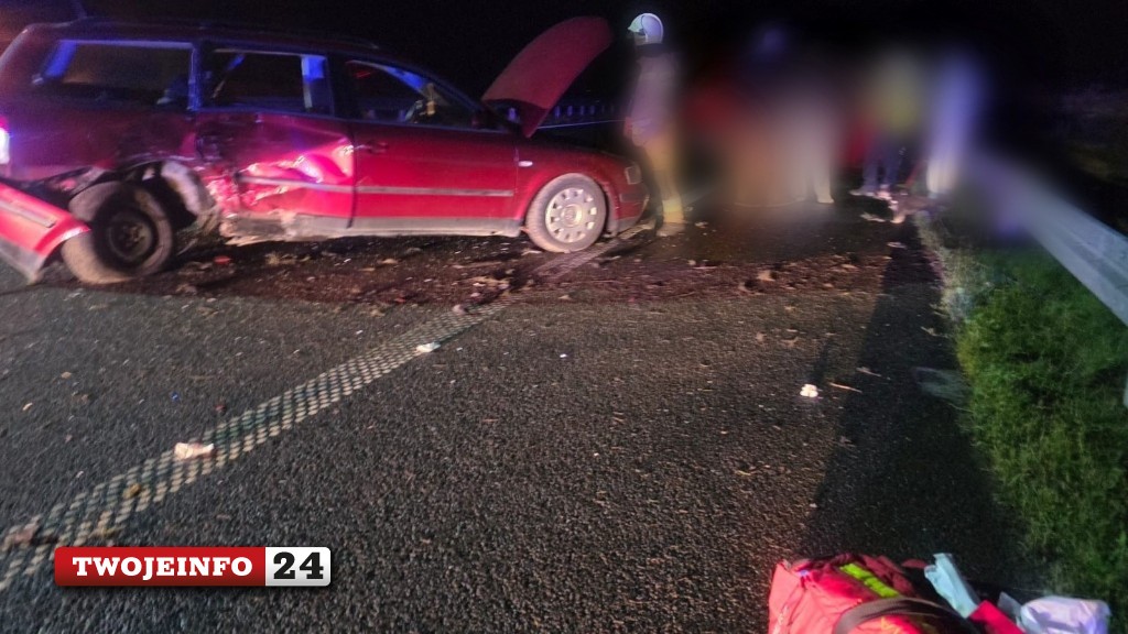 Wypadek na S6 węzeł Wicimice. Droga zablokowana.