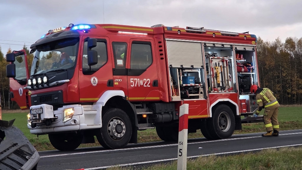DK-22 Zablokowana miedzy Wałczem a Człopą