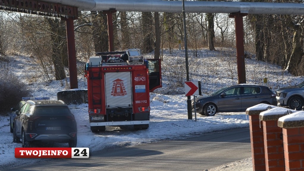 Łobez. Incydent na torach