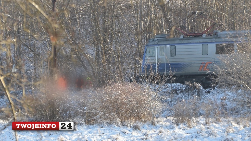 Łobez. Incydent na torach