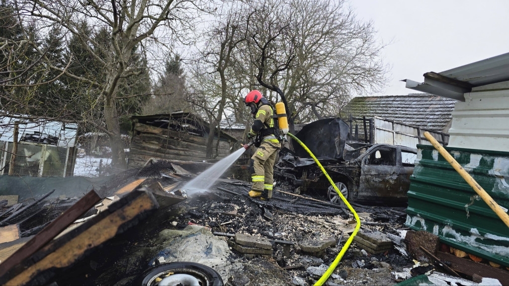 Cztery nocne interwencje strażaków w powiecie łobeskim