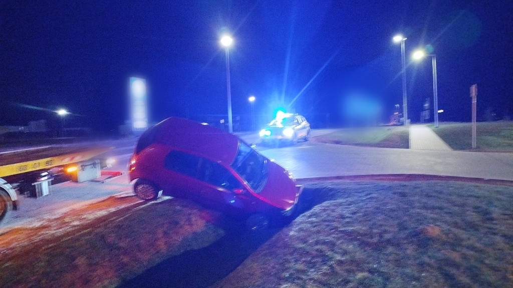 Ustronie. Kierująca pod wpływem