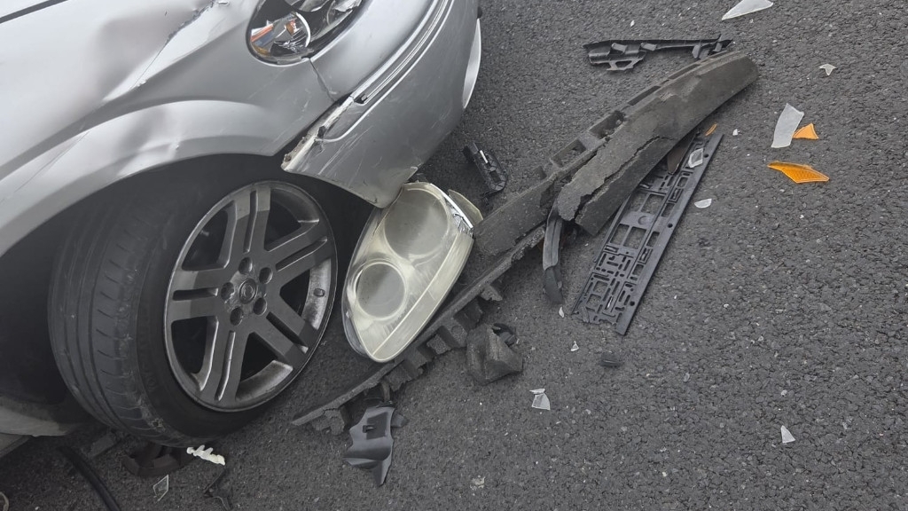 Kolizja na zjeździe z A6/S3 do Szczecina – zablokowane dwa pasy, tworzy się korek