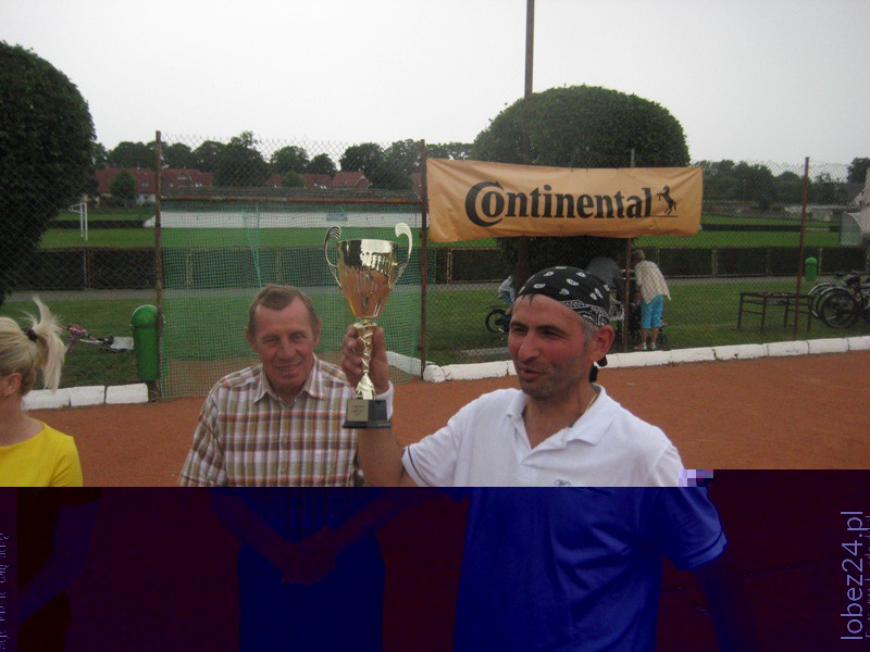 Oliwer Cybulskki wygrał I Turniej Tenisa Ziemnego Łobez CUP 2015